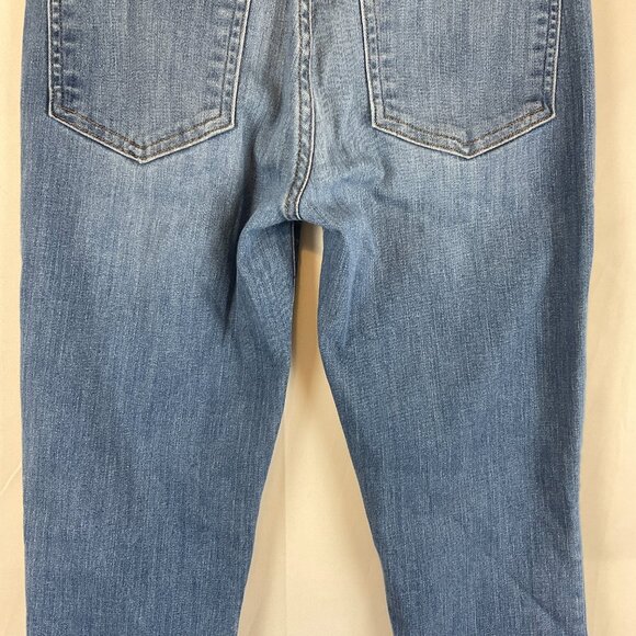 Veronica Beard Jeans Debbie Skinny High Rise 26 Blue Button Fly - Picture 8 of 10